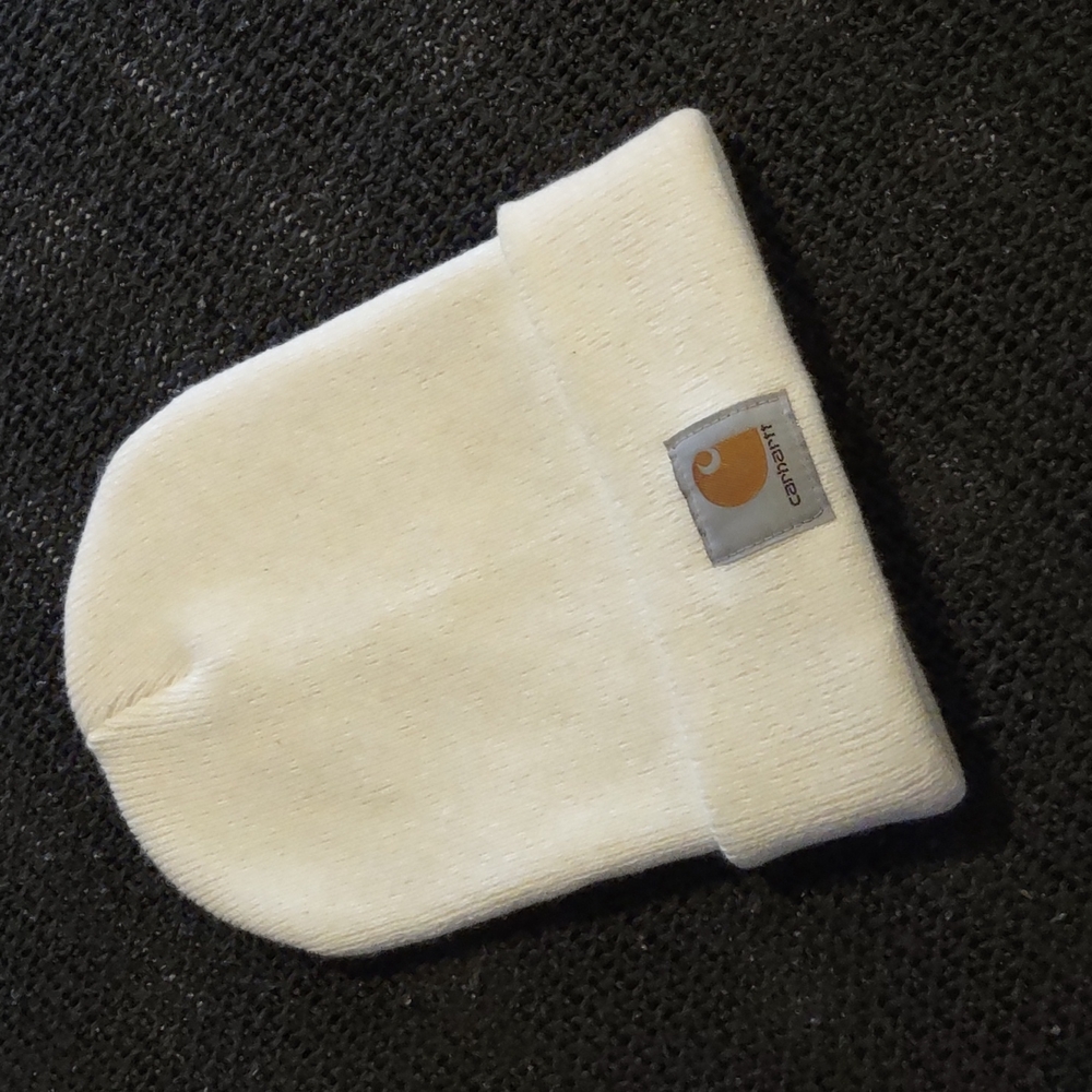 White Carhartt Beanie